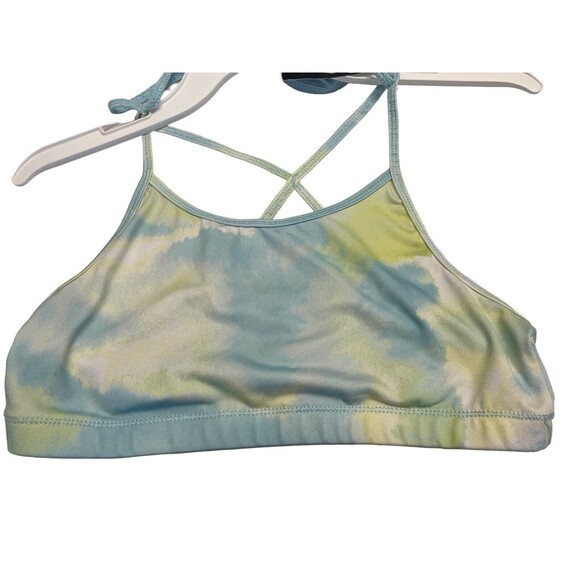 New Ideology Girls Layered-Look Active Tank Light Blue overlay Size 16 XL - Picture 6 of 8